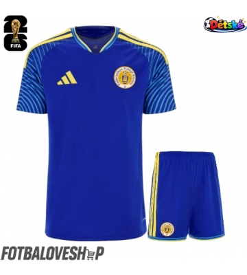 Curaçao Dětské Domácí Dres MS 2026 Krátký Rukáv (+ trenýrky)
